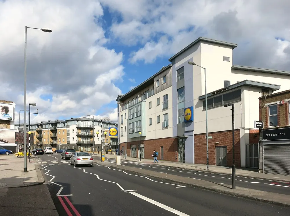 Lidl at Hermitage Lane, London