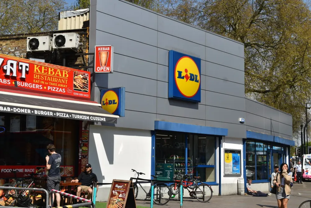 Lidl at Seven Sisters Road, London