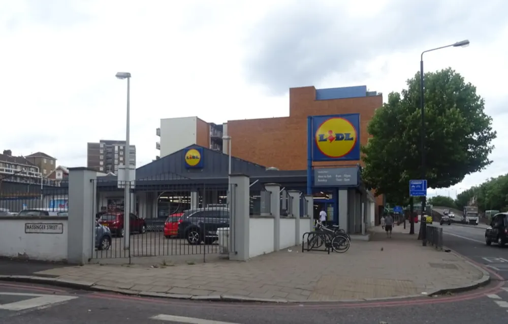 Lidl at Old Kent Road, London