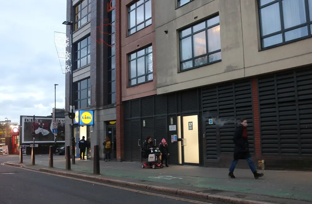 Lidl at Morris Place, London