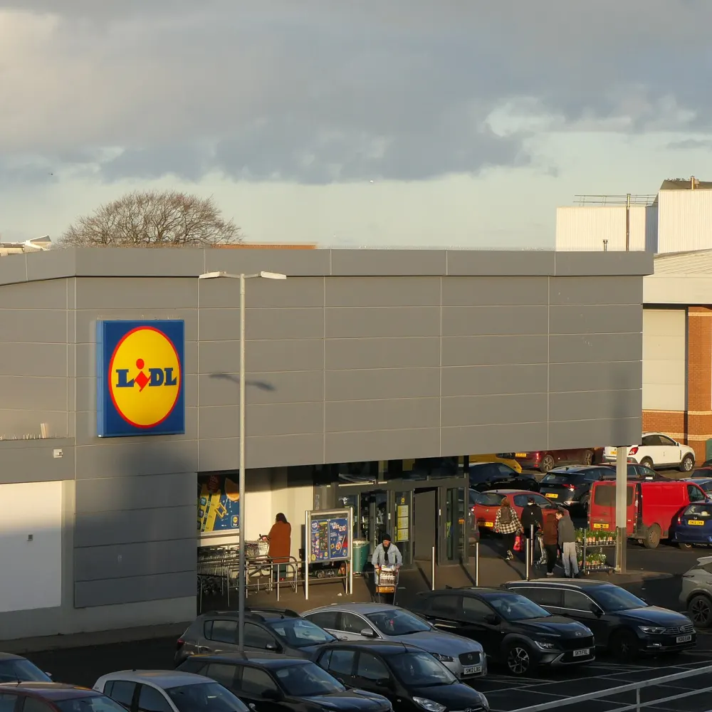 Lidl at , Edinburgh