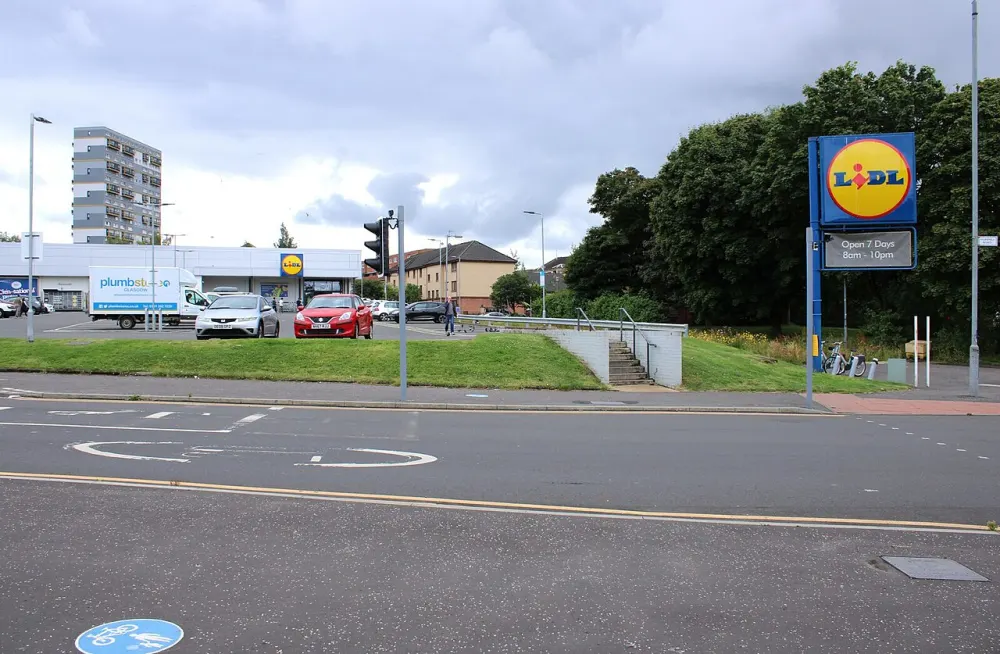 Lidl at Hopehill Road, Glasgow
