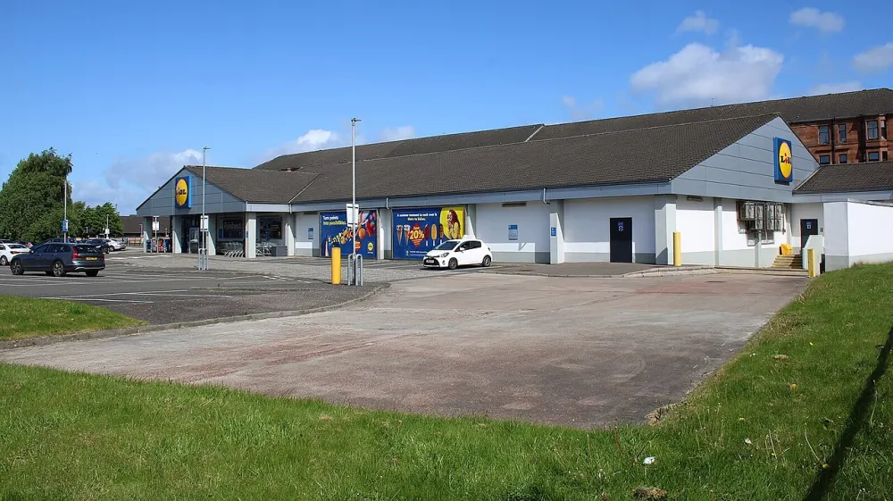 Lidl at Moss Road, Glasgow
