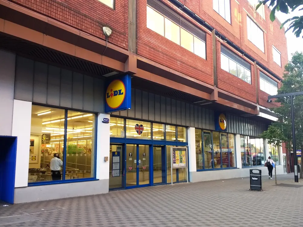 Lidl at High Road, London