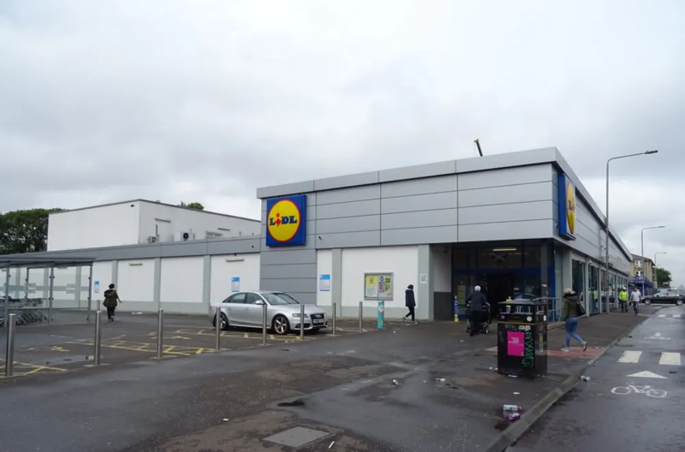 Lidl at Victoria Road, Glasgow